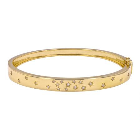 STAR STATEMENT DIAMOND BANGLE