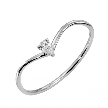 PEAR SHAPE DIAMOND RING💎
