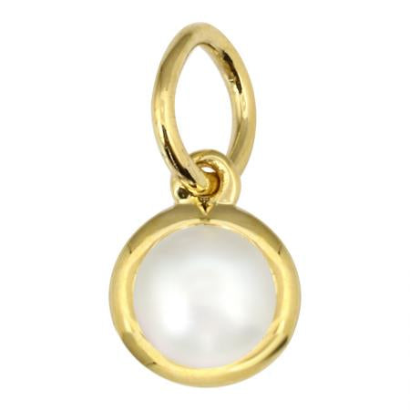 PEARL NECKLACE CHARM BIRTHSTONE (JUN)💎
