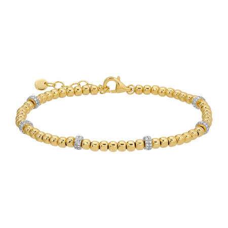 BEAD CHAIN DIAMOND BRACELET 💎