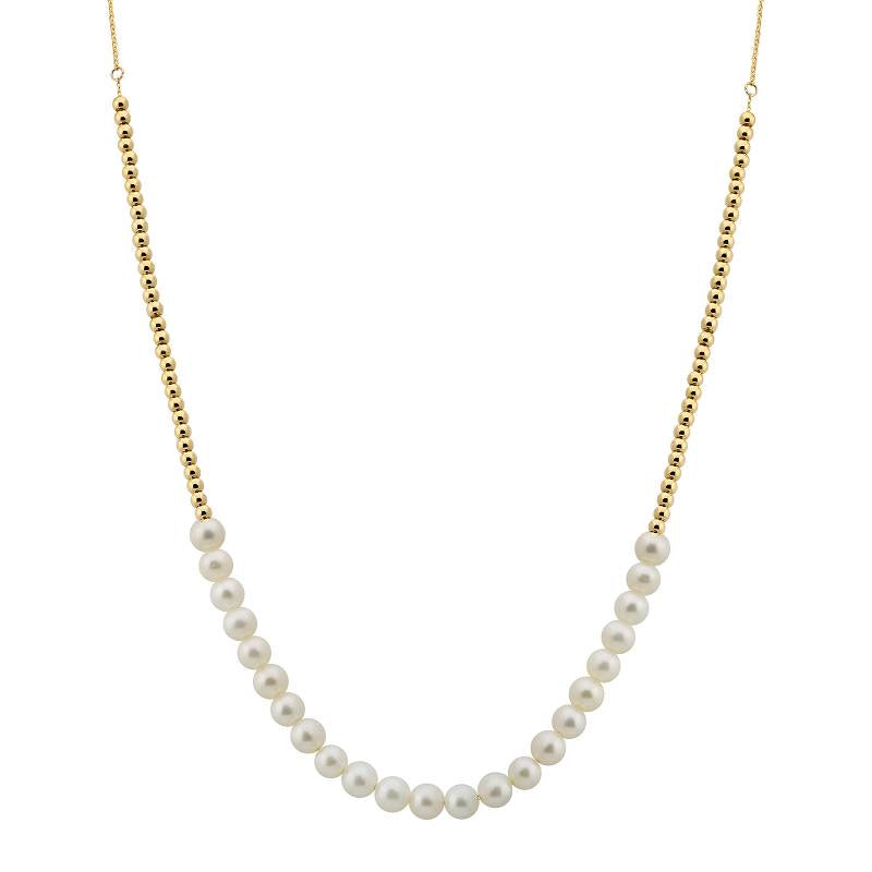 PEARL AND GOLD NECKLACE